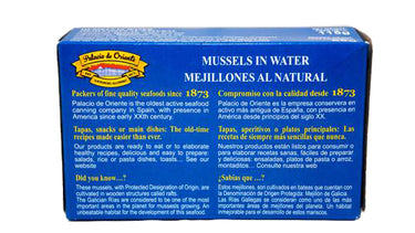 Palacio de Oriente Mussels - 6 Pack - TinCanFish